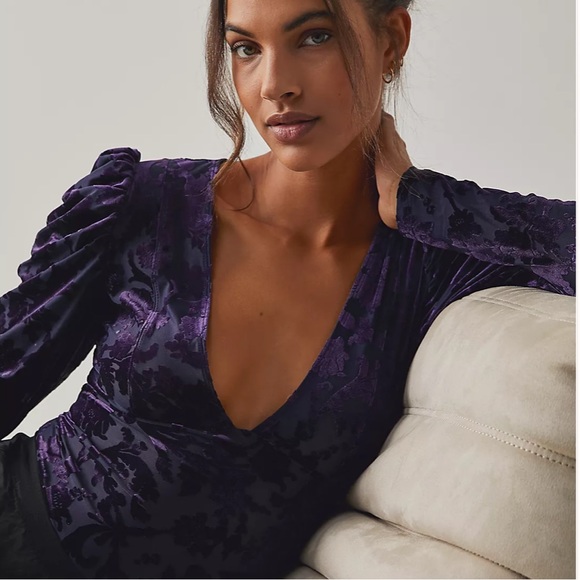 NWT Free People Magic Hours Bodysuit - Picture 2 of 7